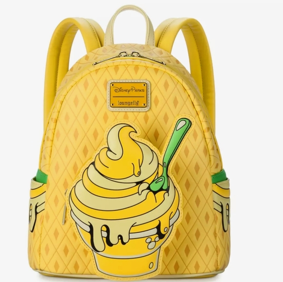 Disney Handbags - NWT Disney Eats Pineapple Swirl Loungefly Mini Backpack